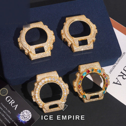 Iced Out 925 Silver Watch
