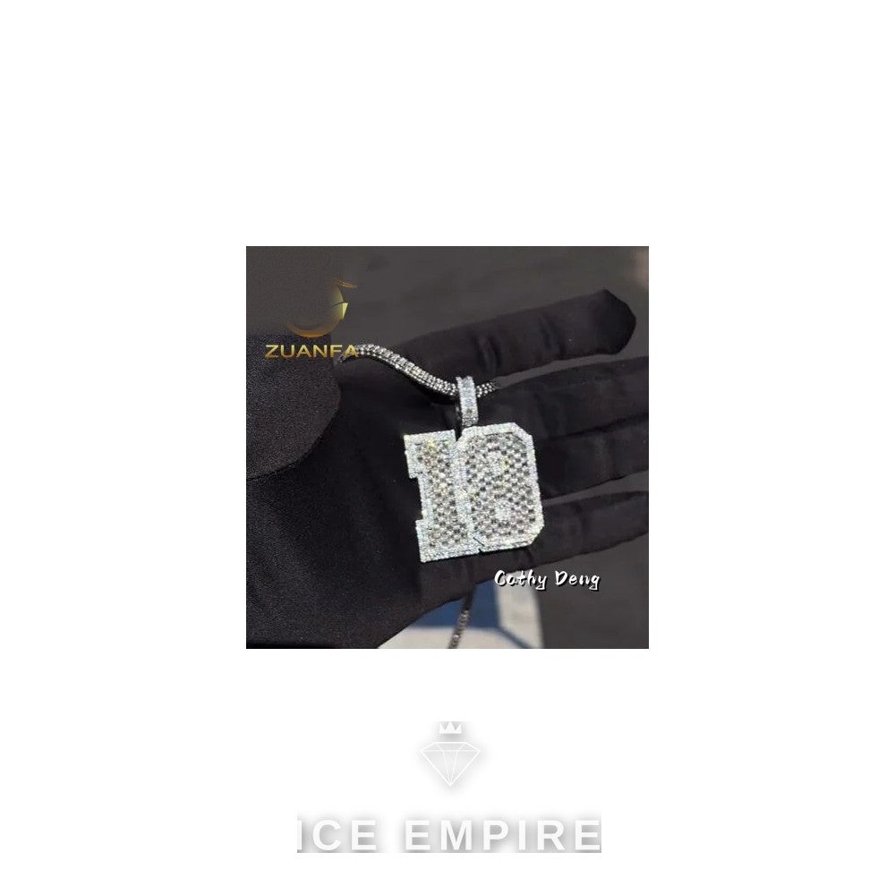Iced Out Baguette Rose Gold Plated Cuban Chain