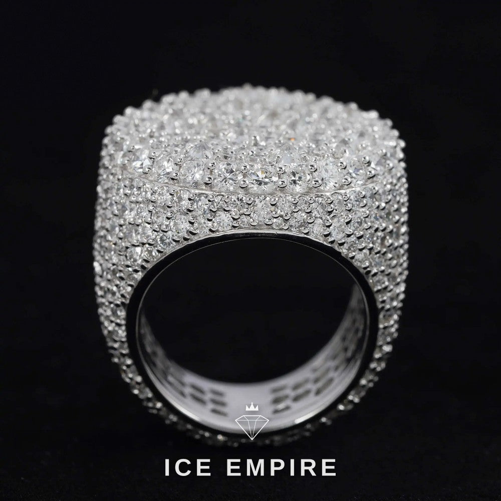 Iced Out 925 Silver Lab Grown Diamond Cuban Chain