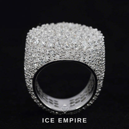Iced Out 925 Silver Lab Grown Diamond Cuban Chain
