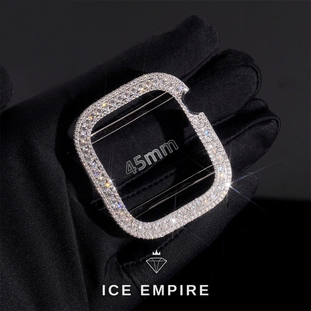 Iced Out 925 Silver Watch