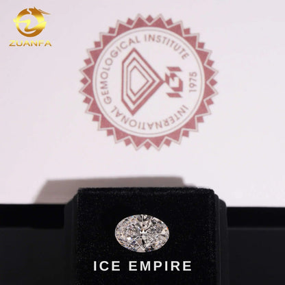 Iced Out 925 Silver Lab Grown Diamond Pendant