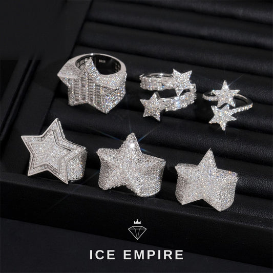 Iced Out 925 Silver Moissanite Cuban Chain