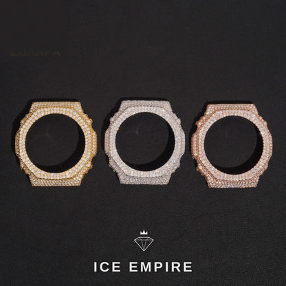 Iced Out 925 Silver Moissanite Watch