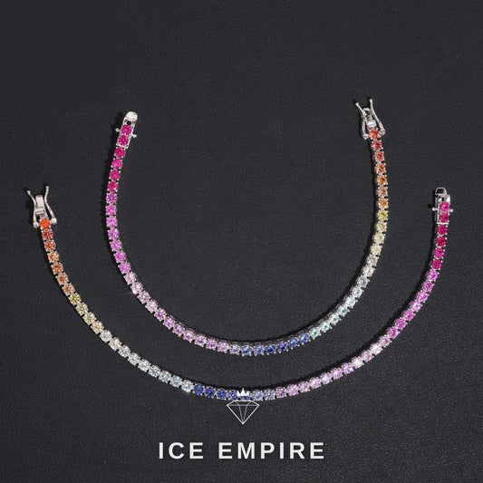 Iced Out 925 Silver Tennis Chain
