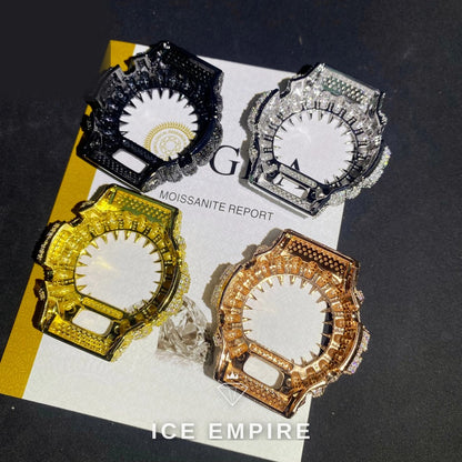 Iced Out 925 Silver Moissanite Watch