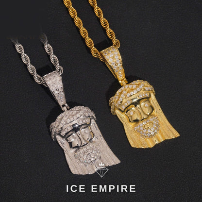 Iced Out 925 Silver Pendant