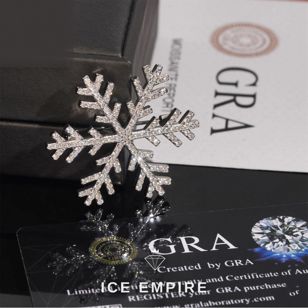 Iced Out 925 Silver Moissanite Pendant