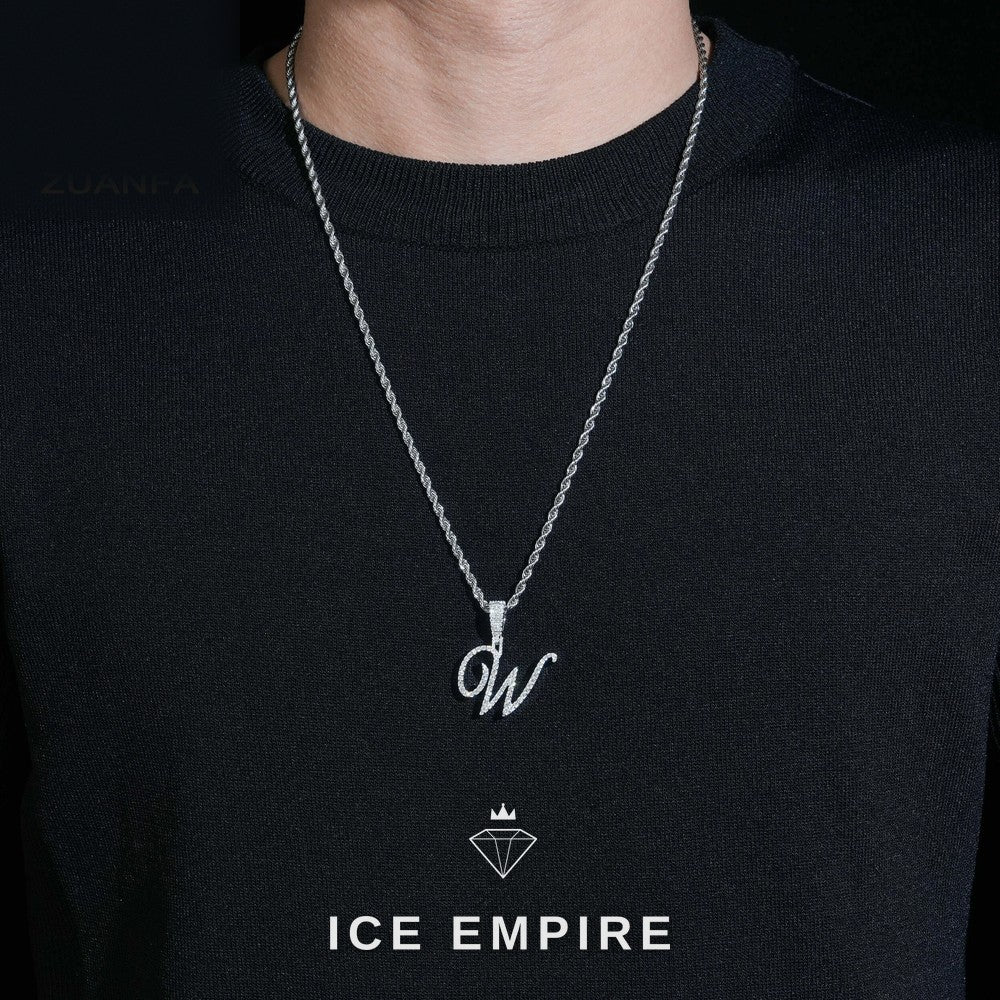 Iced Out Rose Gold Plated Moissanite Cuban Chain