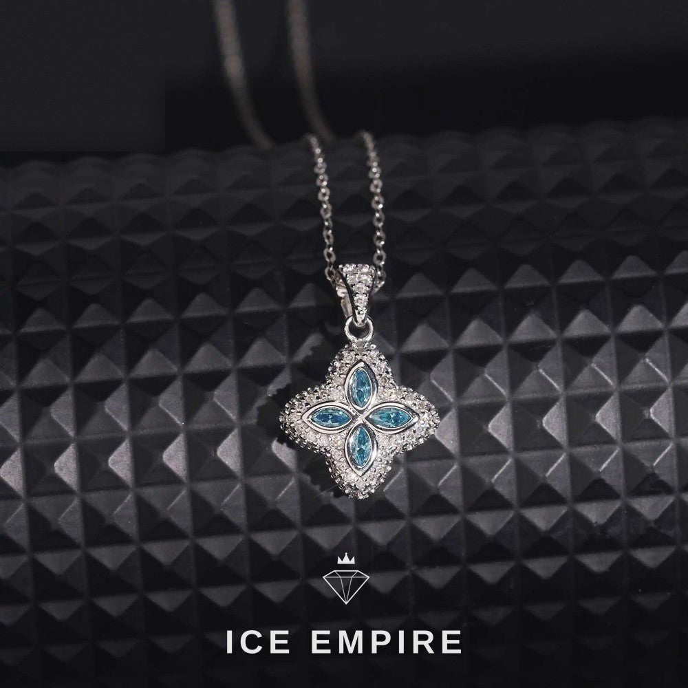 Iced Out Rose Gold Plated Moissanite Cuban Chain