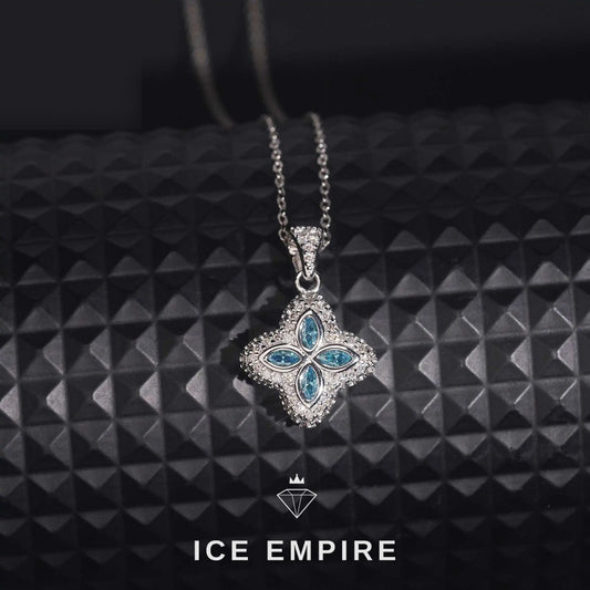 Iced Out Rose Gold Plated Moissanite Cuban Chain