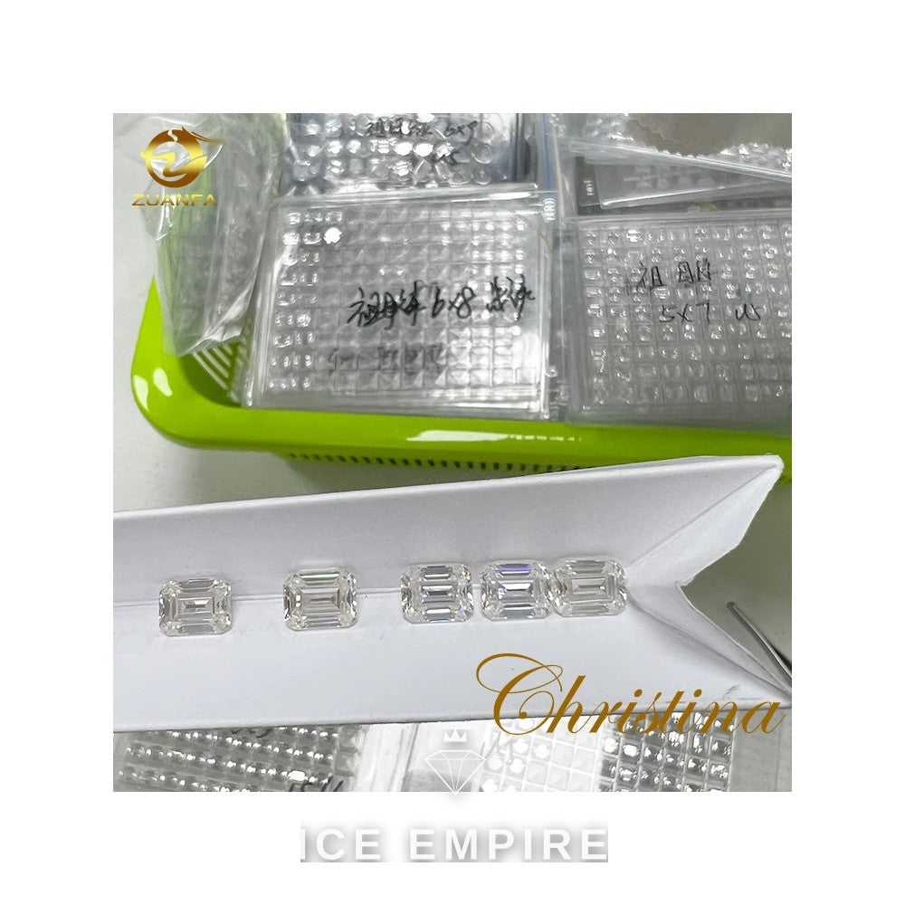Iced Out 925 Silver Moissanite Pendant