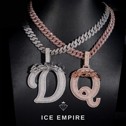 Iced Out 925 Silver Pendant
