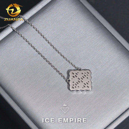 Iced Out Gold Plated Pendant