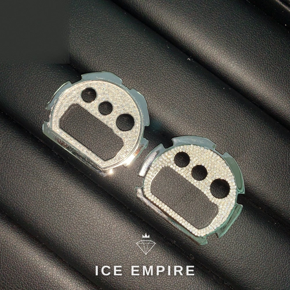 Iced Out 925 Silver Moissanite Watch