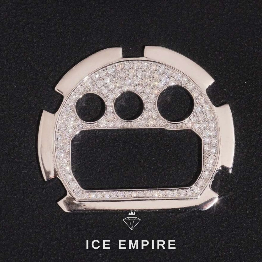 Iced Out 925 Silver Moissanite Watch