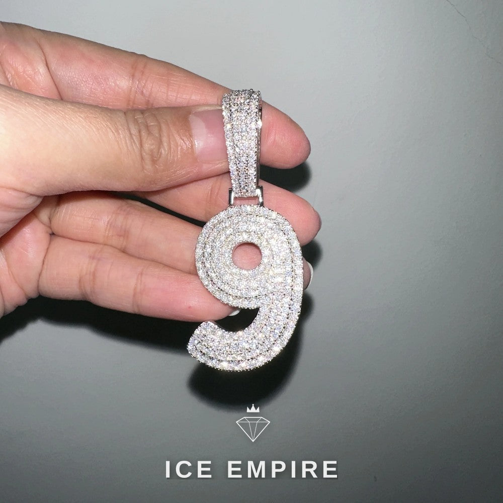 Iced Out Baguette Rose Gold Plated Cuban Chain
