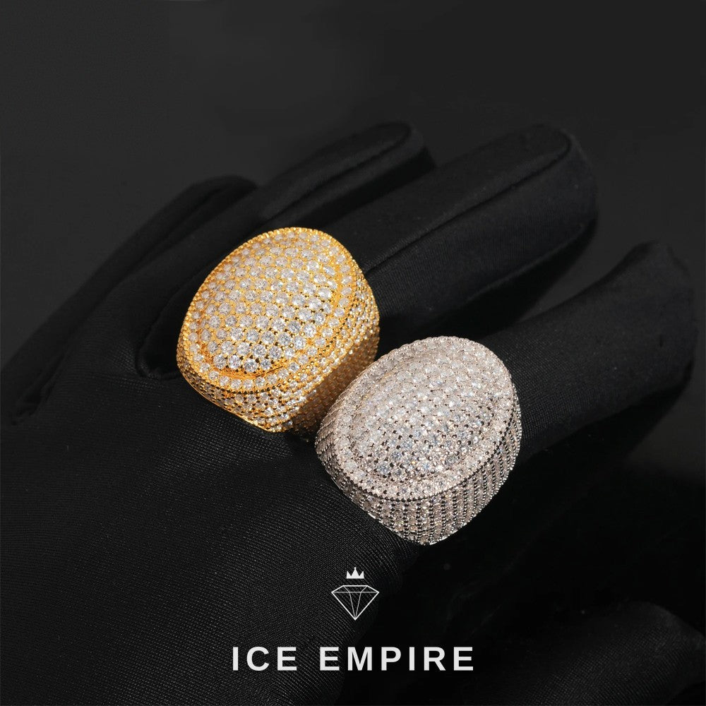 Iced Out 925 Silver Moissanite Cuban Chain