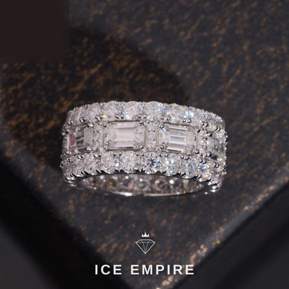 Iced Out 925 Silver Lab Grown Diamond Pendant
