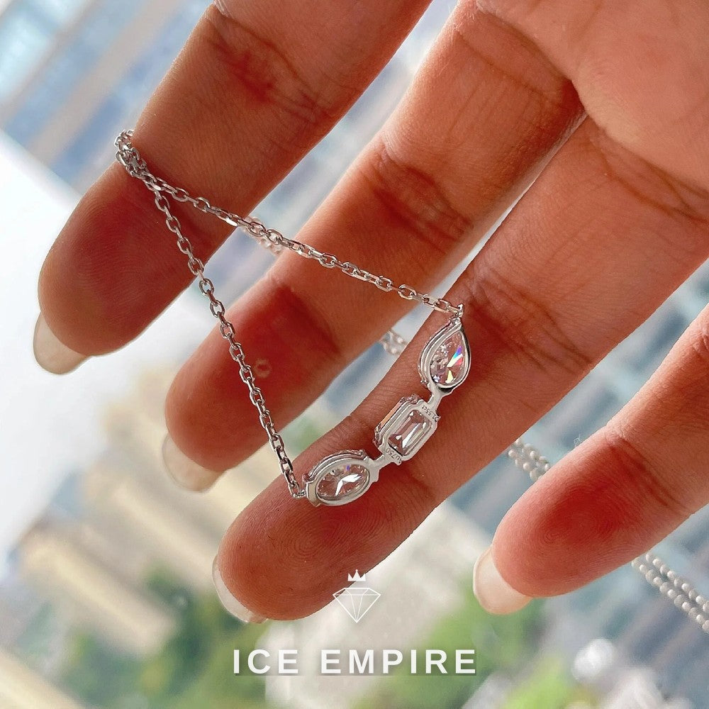 Iced Out 10K Gold Lab Grown Diamond Chain