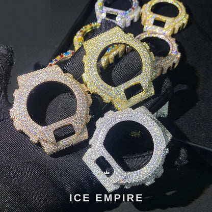 Iced Out 925 Silver Moissanite Watch