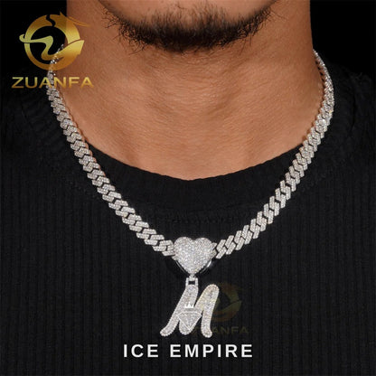 Iced Out Baguette Rose Gold Plated Cuban Chain