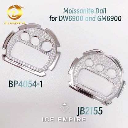 Iced Out 925 Silver Moissanite Watch