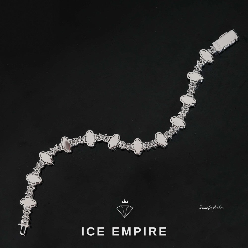 Iced Out Gold Plated Moissanite Cuban Chain