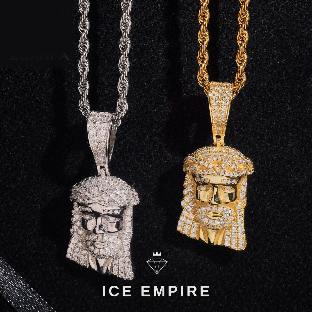 Iced Out Gold Plated Pendant