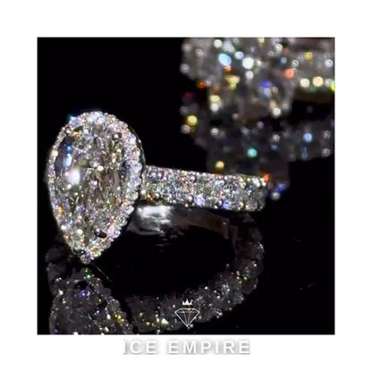 Iced Out 925 Silver Moissanite Bracelet