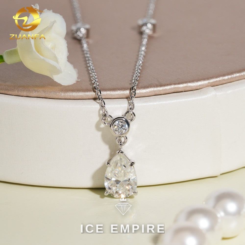 Iced Out 925 Silver Pendant