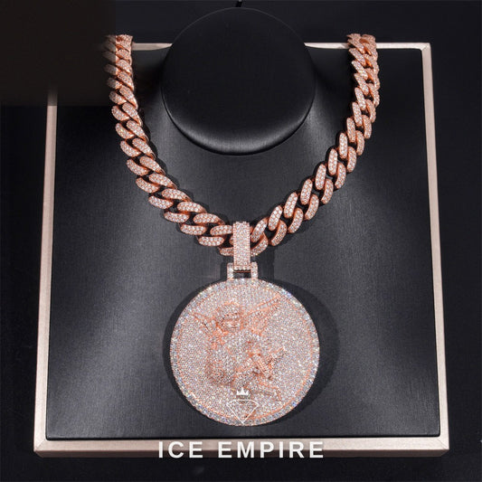 Iced Out Gold Plated Pendant