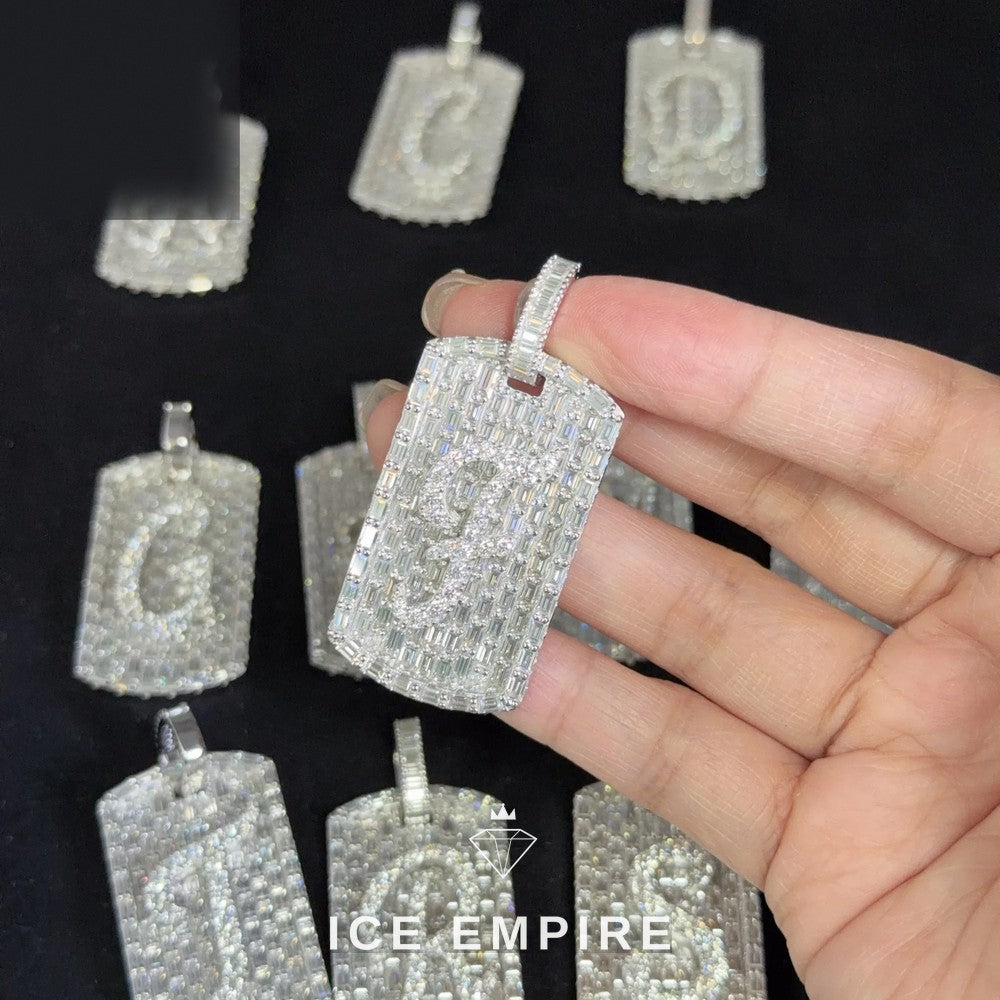 Iced Out Rose Gold Plated Moissanite Cuban Chain