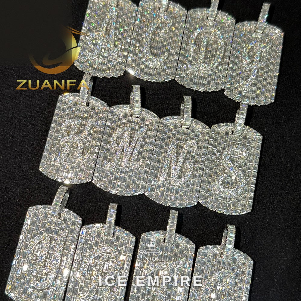 Iced Out Rose Gold Plated Moissanite Cuban Chain