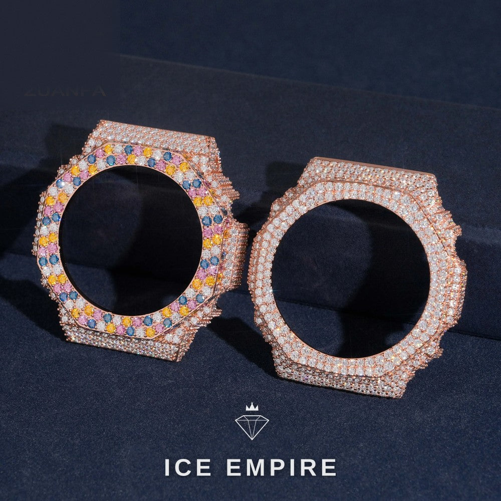 Iced Out 925 Silver Watch