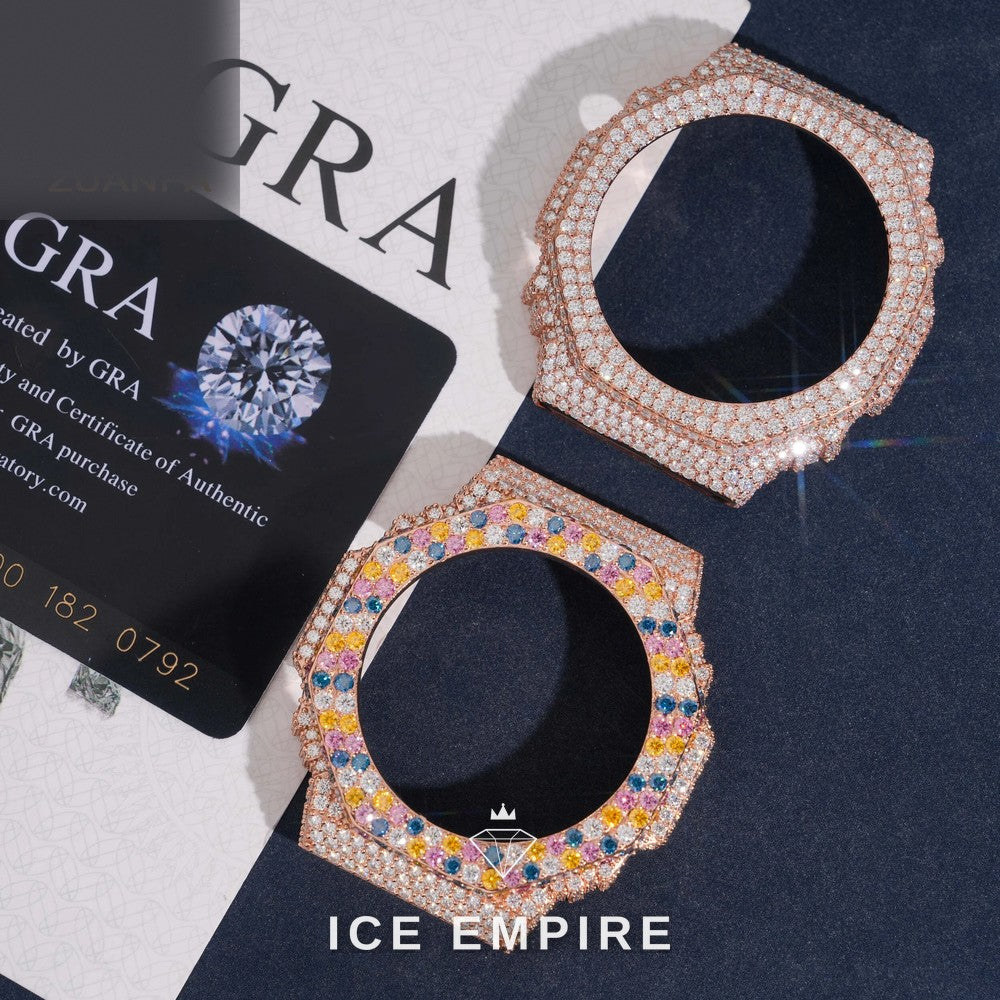 Iced Out 925 Silver Watch