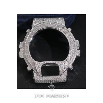 Iced Out 925 Silver Moissanite Watch