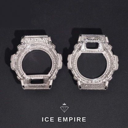 Iced Out Gold Plated Moissanite Watch