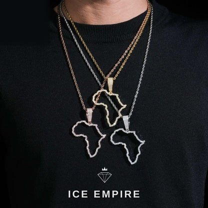 Iced Out 925 Silver Moissanite Pendant