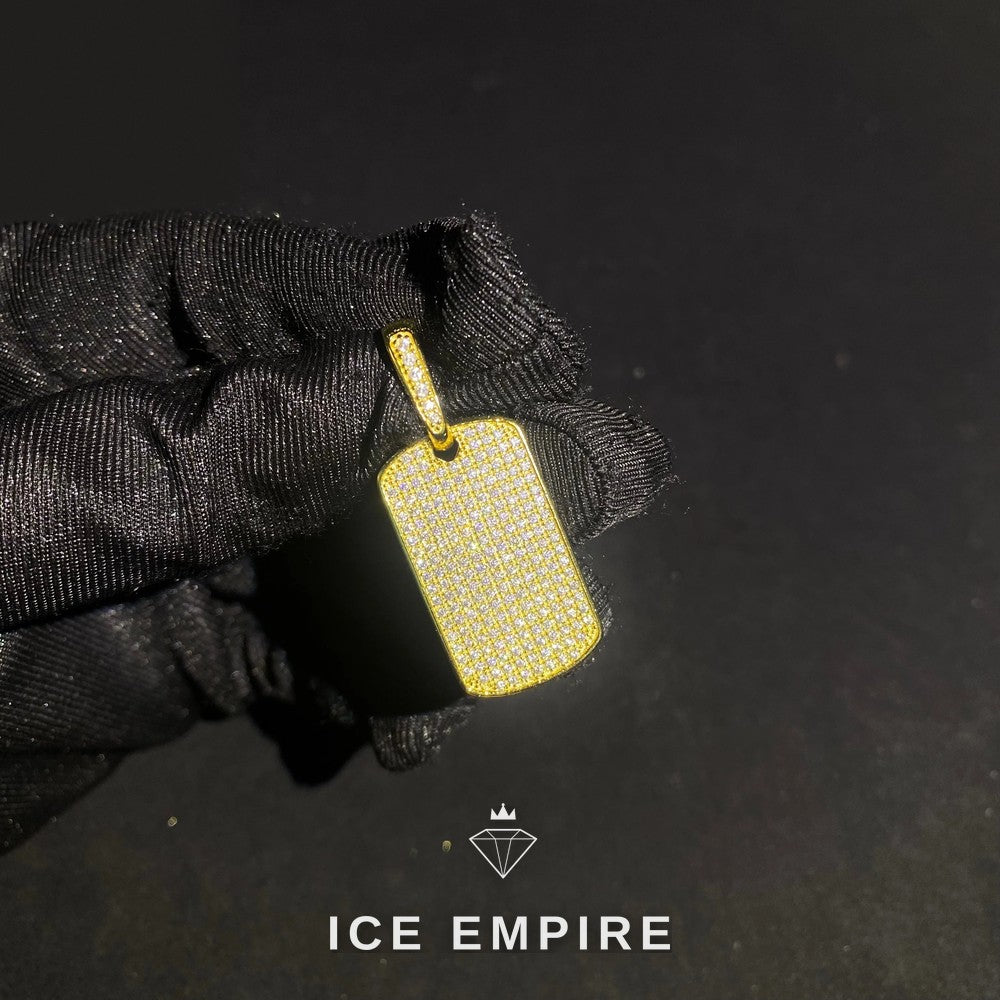 Iced Out 925 Silver Moissanite Pendant