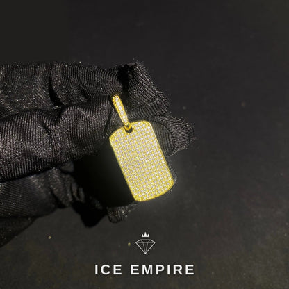 Iced Out 925 Silver Moissanite Pendant
