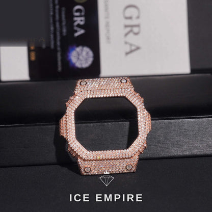 Iced Out 925 Silver Moissanite Watch
