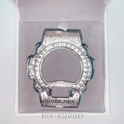 Iced Out 925 Silver Moissanite Watch
