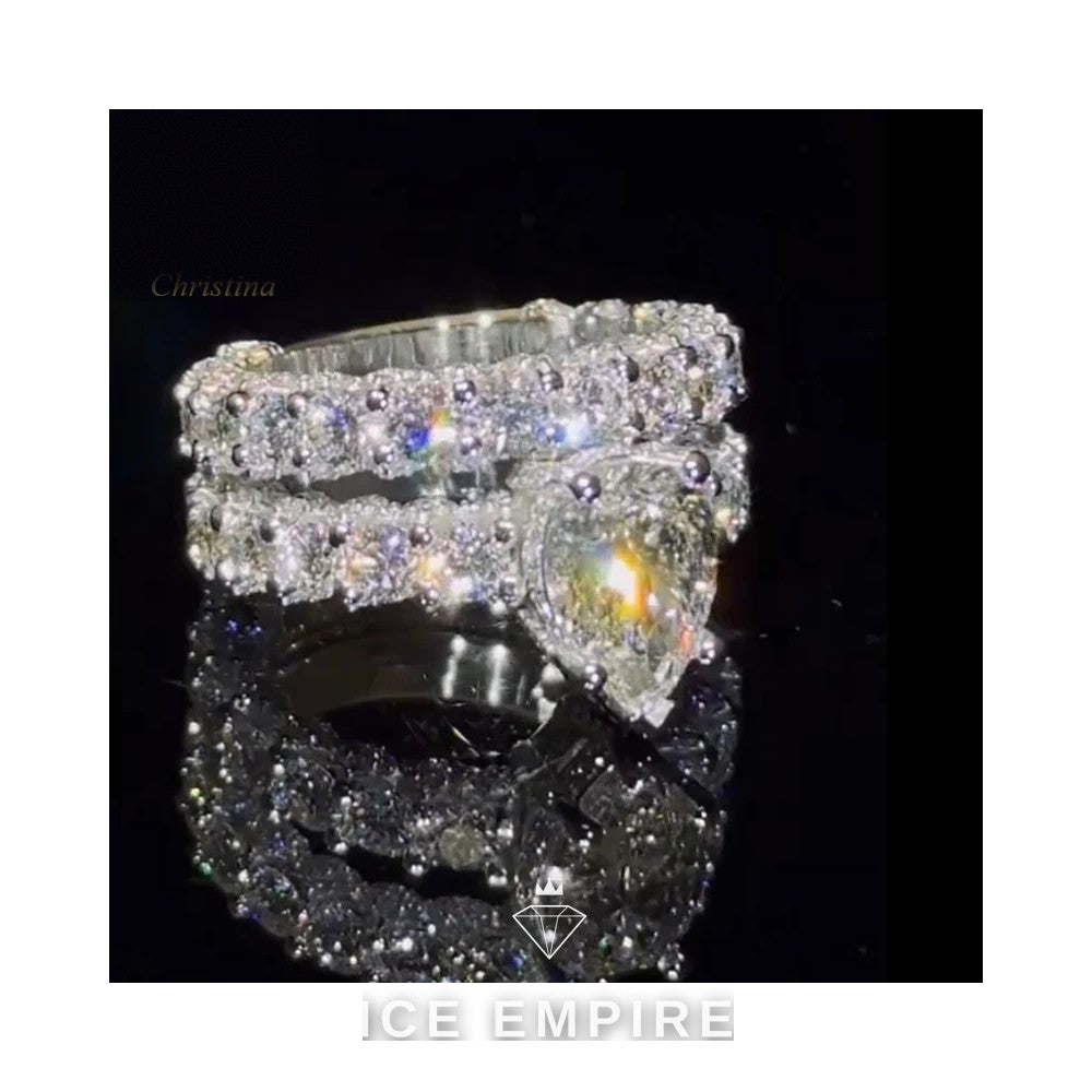 Iced Out 925 Silver Moissanite Bracelet