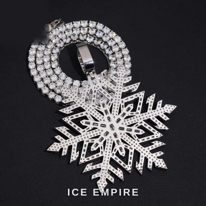 Iced Out 925 Silver Moissanite Pendant