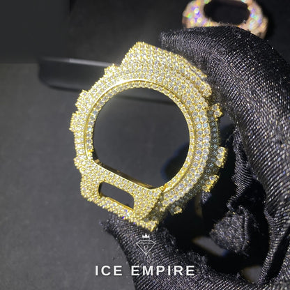 Iced Out 925 Silver Moissanite Watch