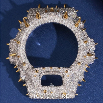 Iced Out 925 Silver Moissanite Watch