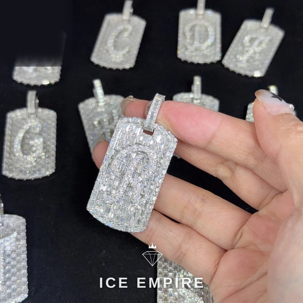Iced Out Rose Gold Plated Moissanite Cuban Chain
