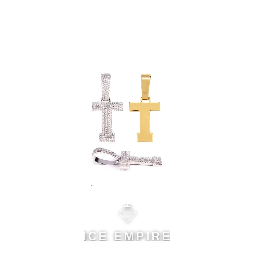 Iced Out 925 Silver Moissanite Pendant