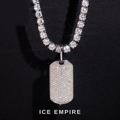 Iced Out 925 Silver Tennis Chain